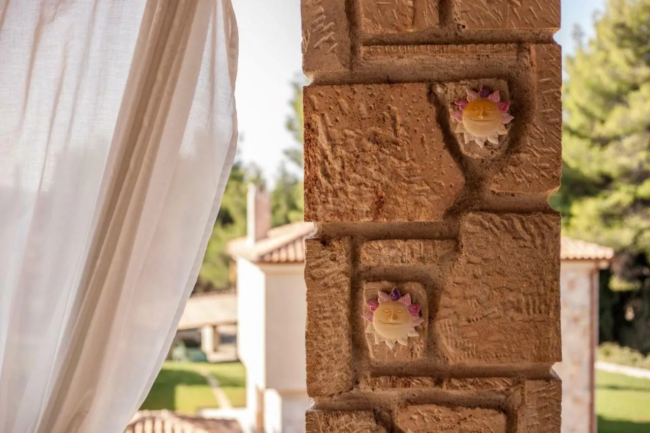 Luxurious Stone House Villa Siviri Grecia